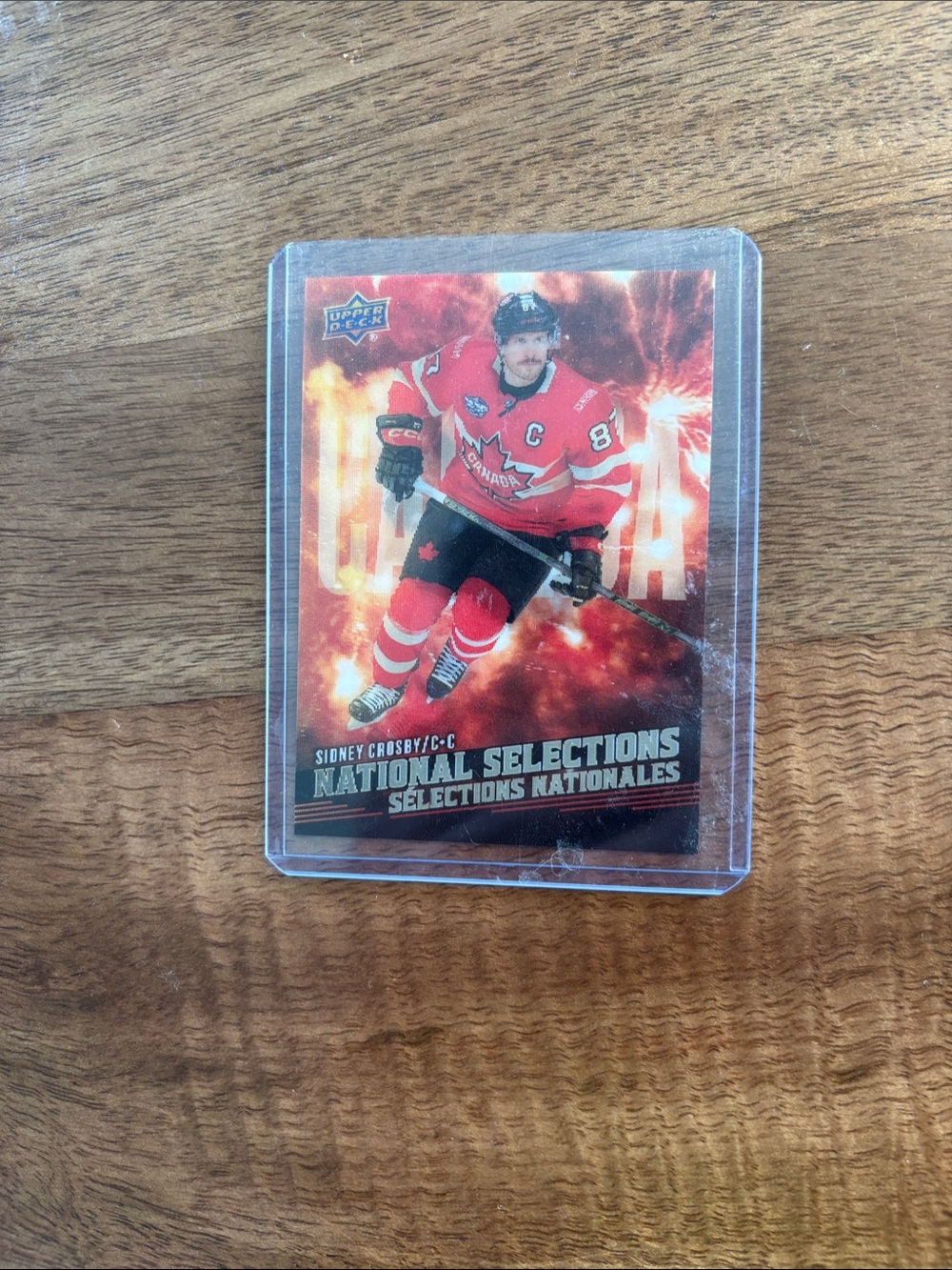 Tim Hortons National Selections Sidney Crosby 2025-2026 hockey card